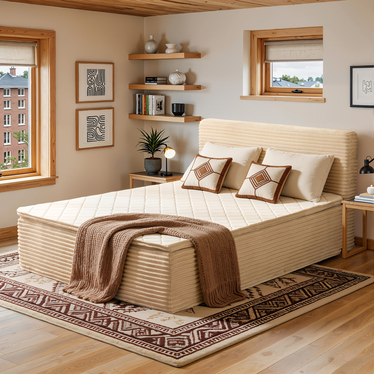 oversized compression sofa bed comfortable plush fabric - Temu