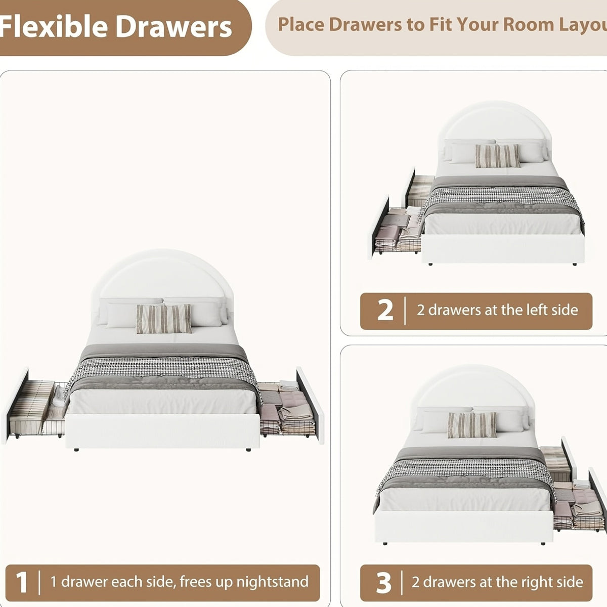 2026 lamb fleece comfortable semi circular low profile bed 2 - Temu