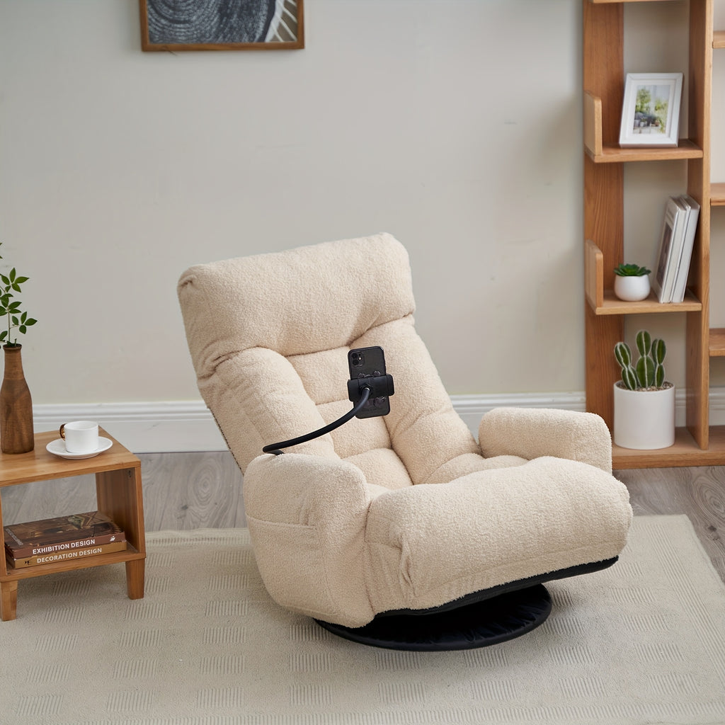 360 swivel gaming floor chair 5 position adjustable folding - Temu