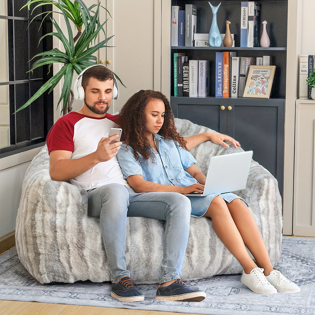 large beanbag chairs beanbag sofas   oversized - Temu