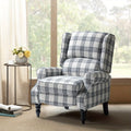 upholstered wingback recliner chair small adjustable - Temu