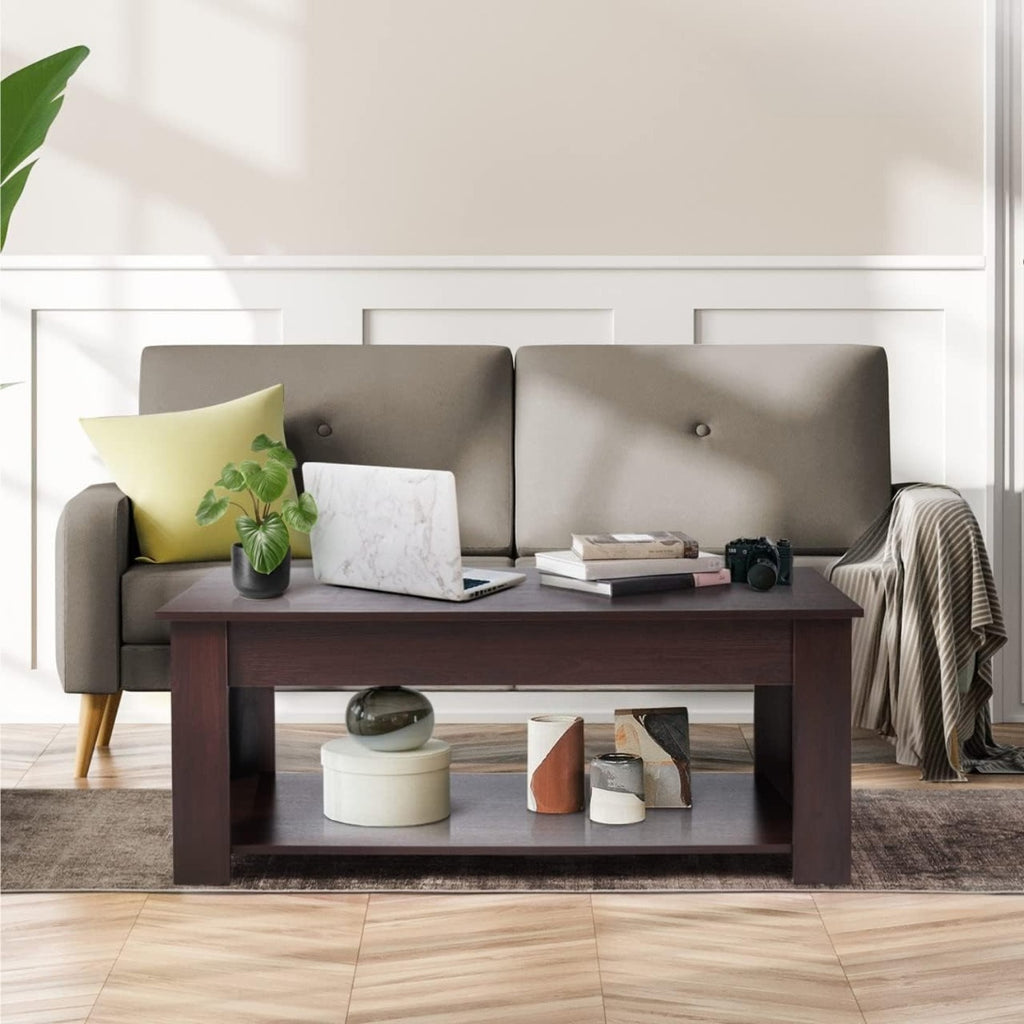 41 lift top coffee table hidden storage compartment rising - Temu