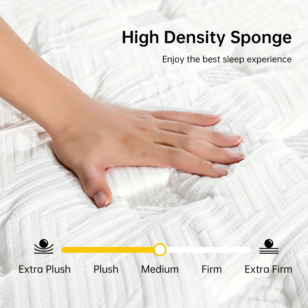 12 14 inch twin full queue king size mattress memory foam - Temu