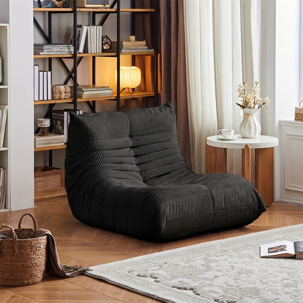 bean bag chairs fireplace side seating modern comfortable - Temu