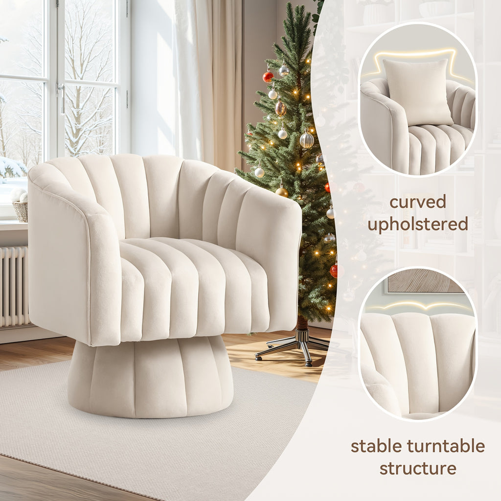 360 degree swivel sofa chair small chaise lounge   century - Temu