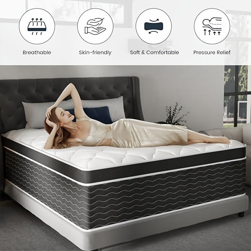queen king double mattress 12 thick multilayer   bed - Temu