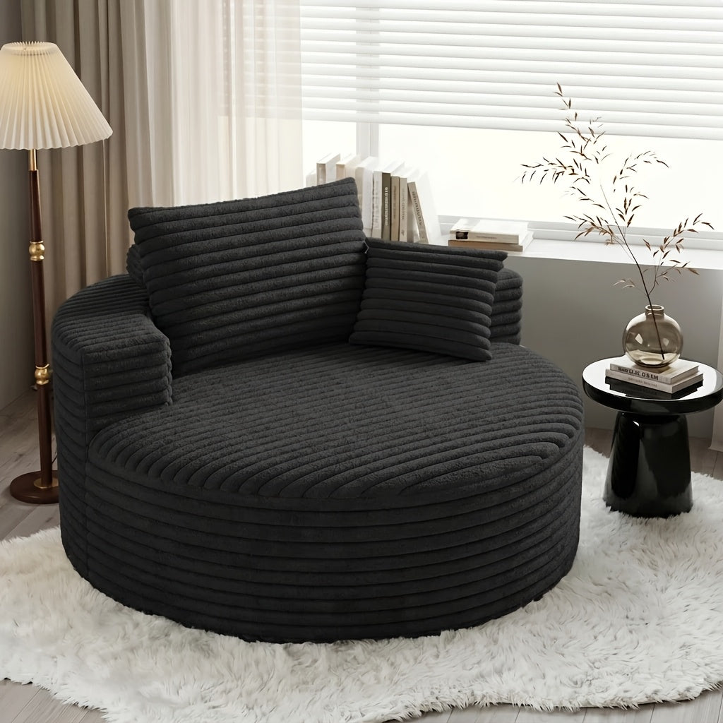 46 5 inch corduroy   sofa single sofa high - Temu