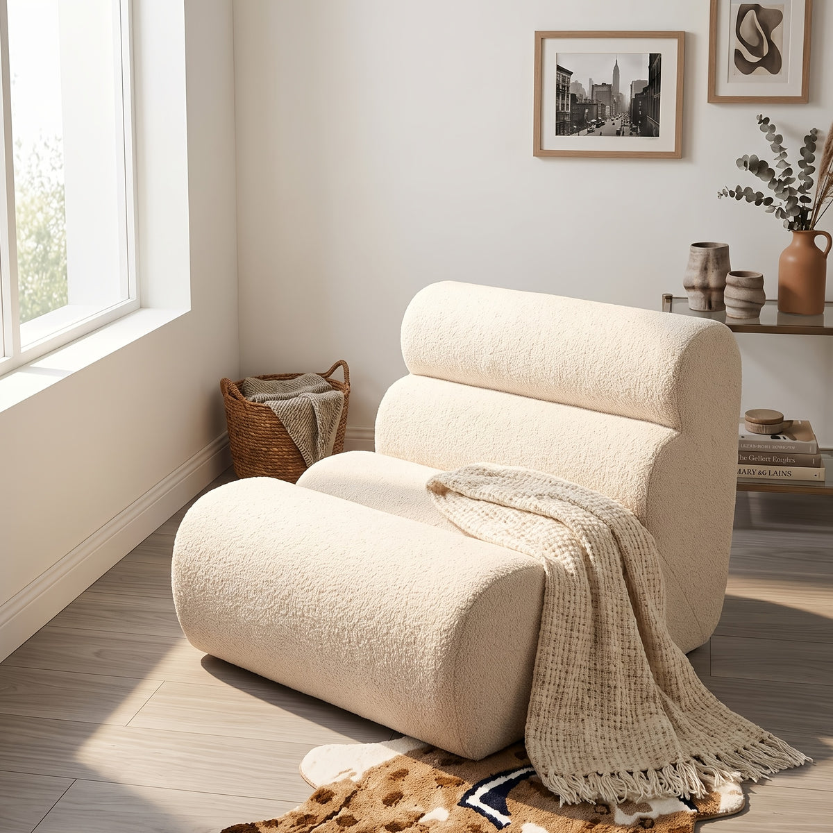 40 95 inch modern teddy fabric floor sofa frameless modular - Temu