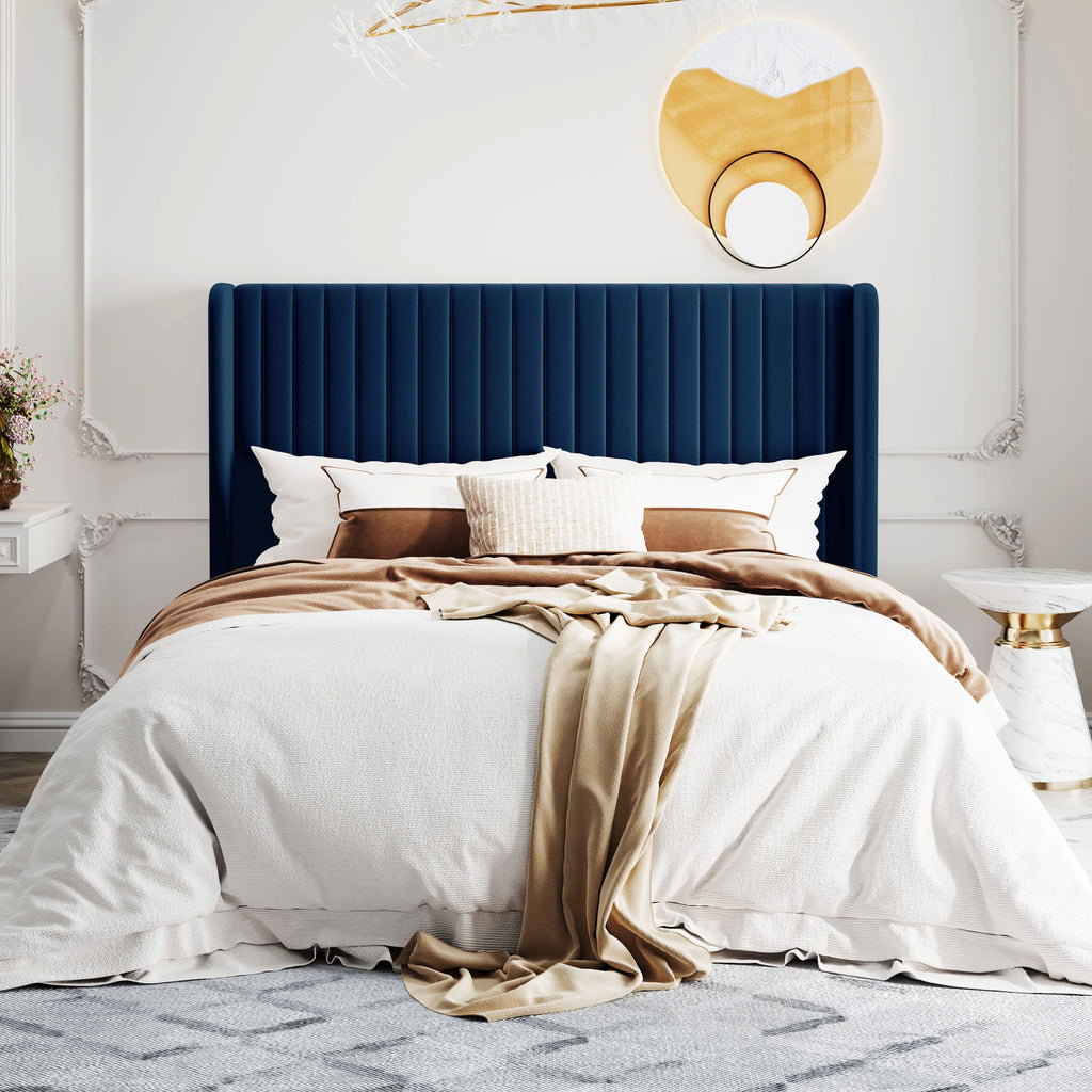 full queen king size velvet upholstered bed frame - Temu
