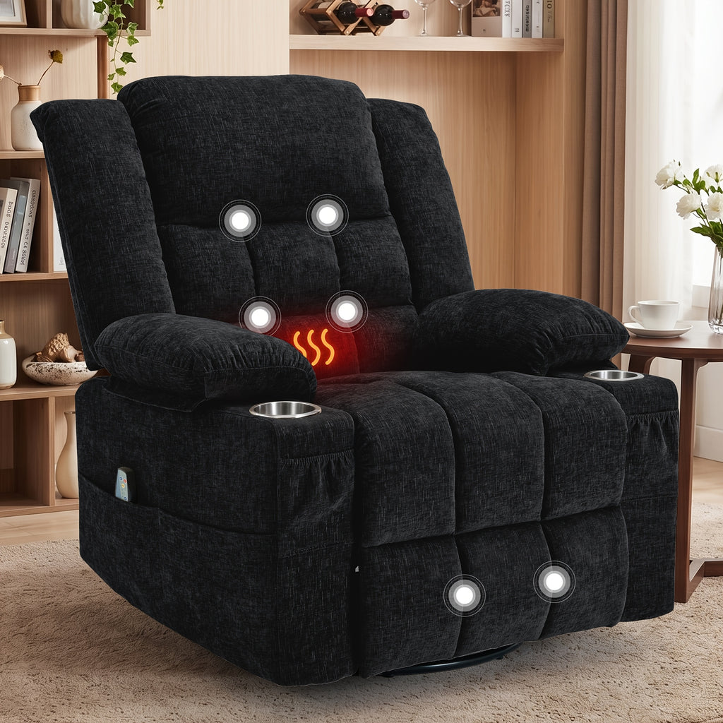360 swivel rocking chair   heating functions - Temu