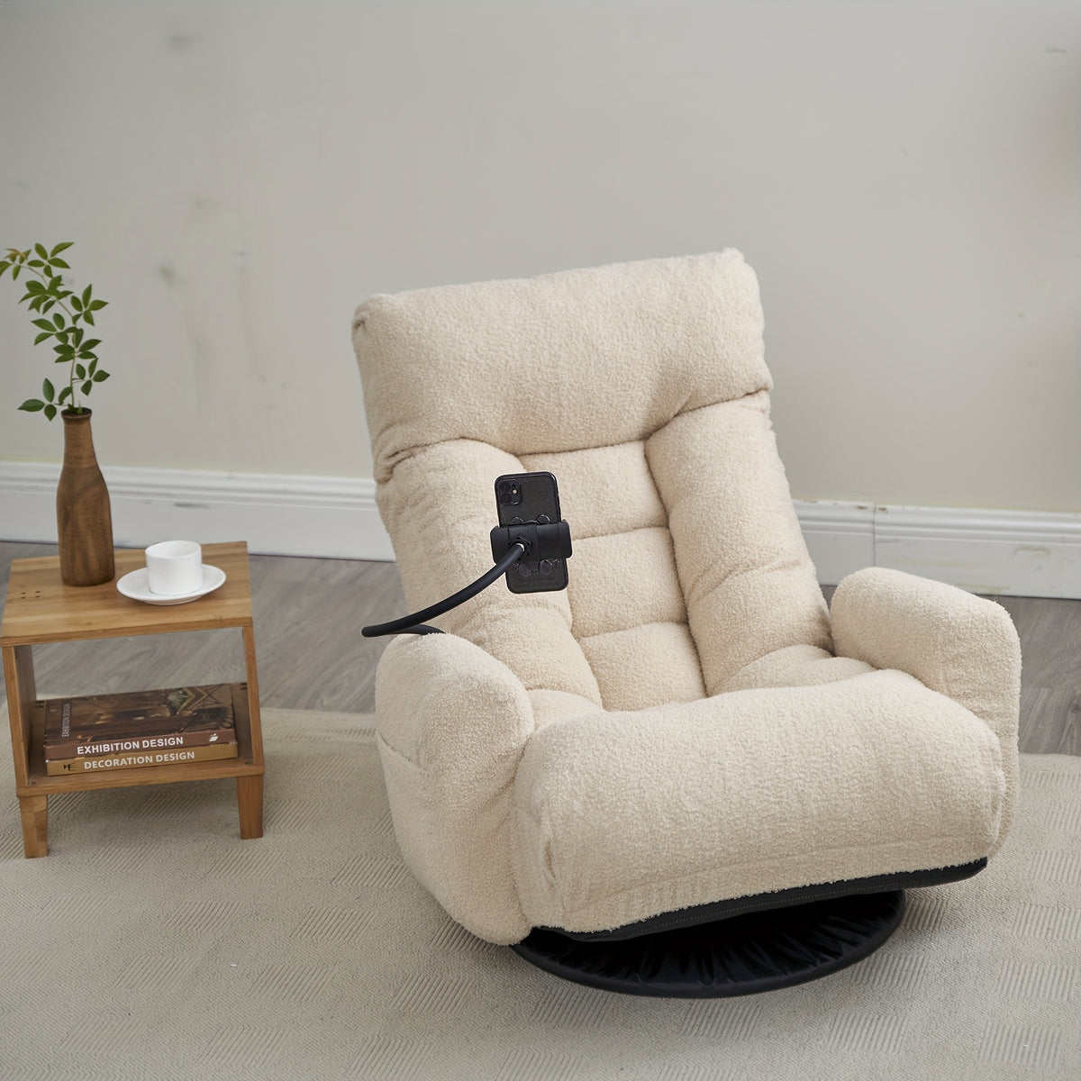 360 swivel gaming floor chair 5 position adjustable folding - Temu