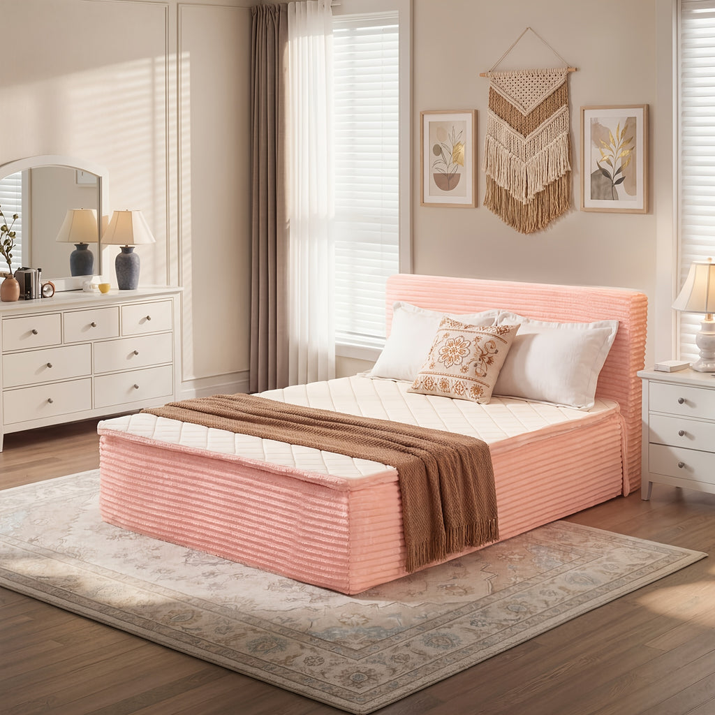 complete sofa bed set mattress headboard no assembly - Temu