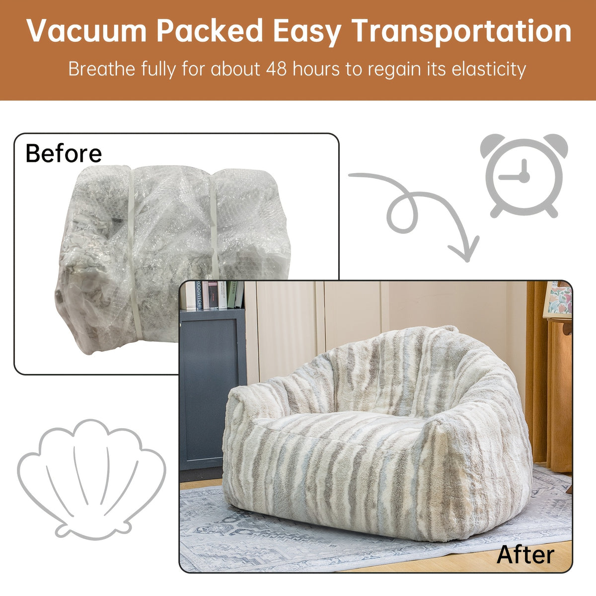 large beanbag chairs beanbag sofas   oversized - Temu