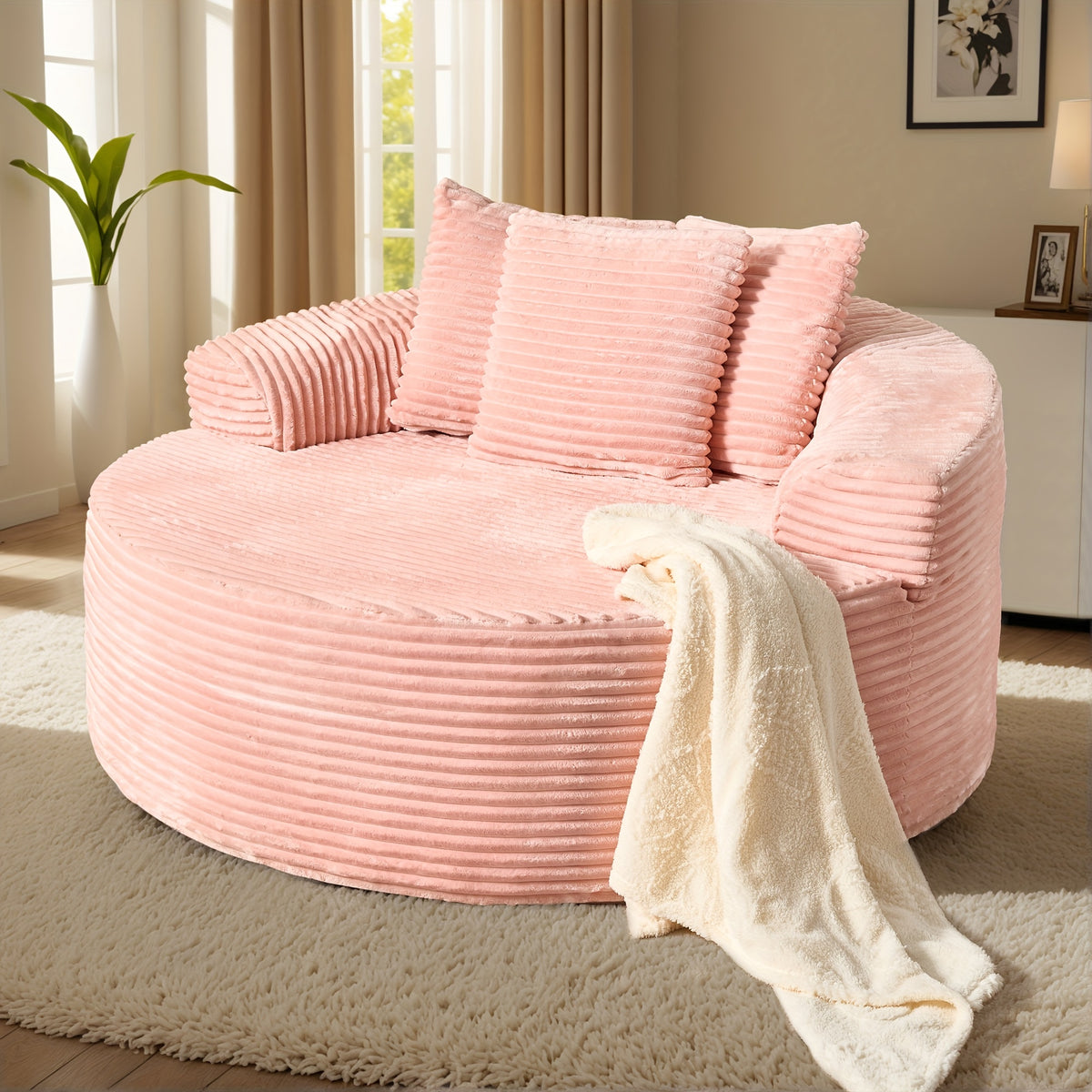 46 5 inch corduroy   sofa single sofa high - Temu