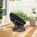 37 wicker papasan circle chair 360 swivel outdoor furniture - Temu