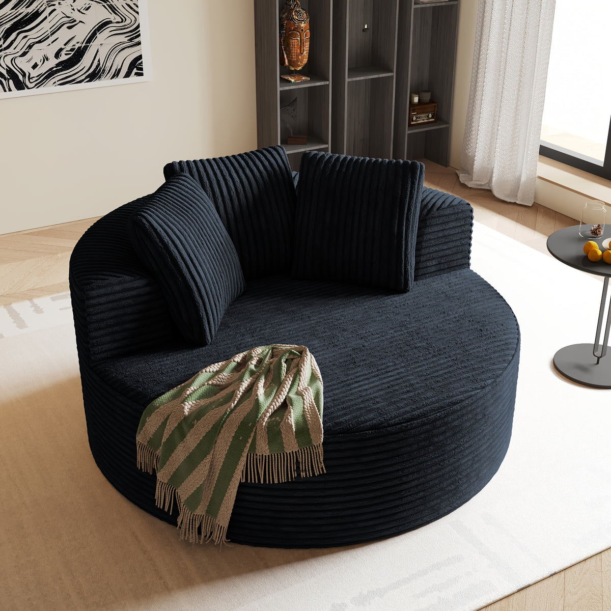 46 5 inch corduroy   sofa single sofa high - Temu