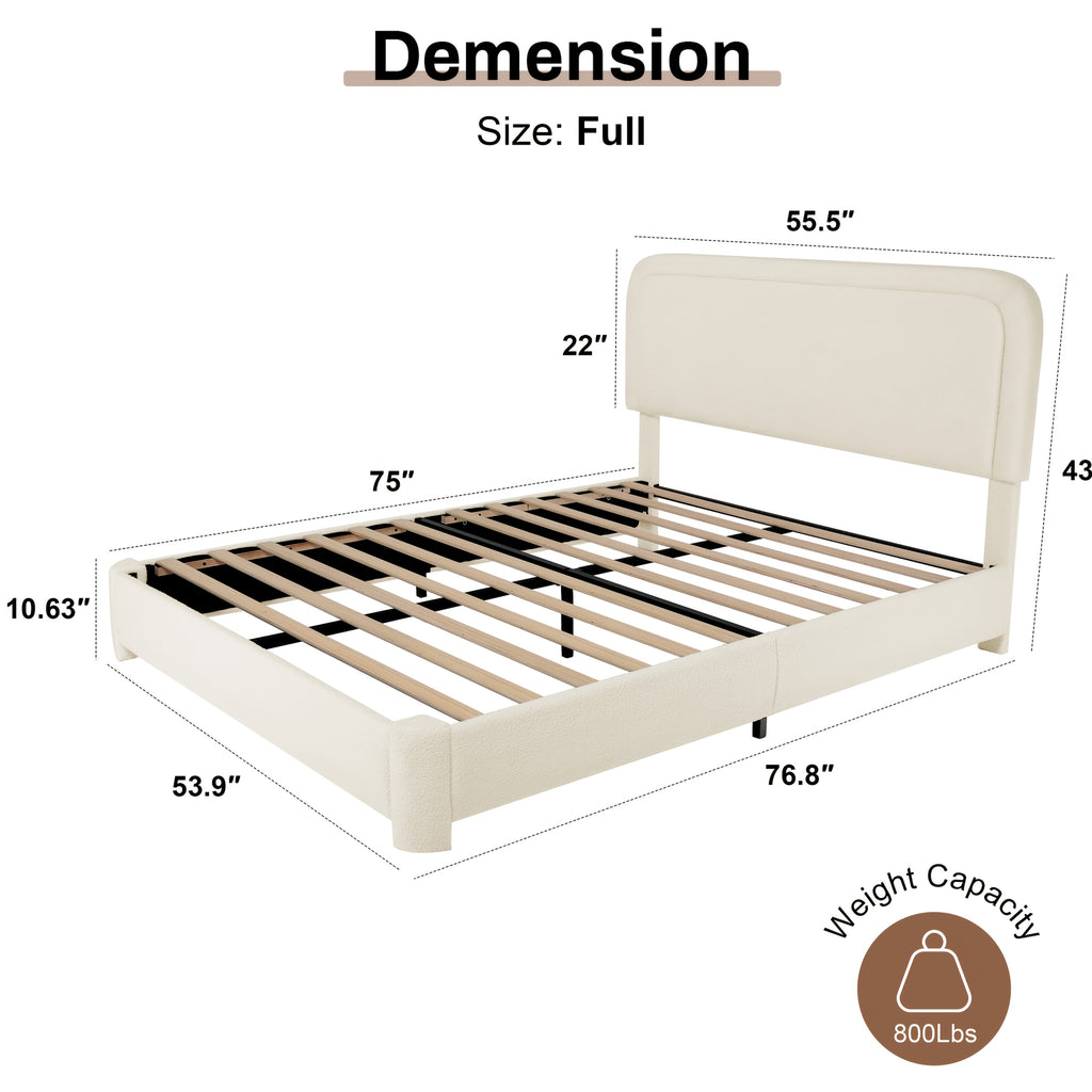 full queen king size bed frame adjustable headboard - Temu